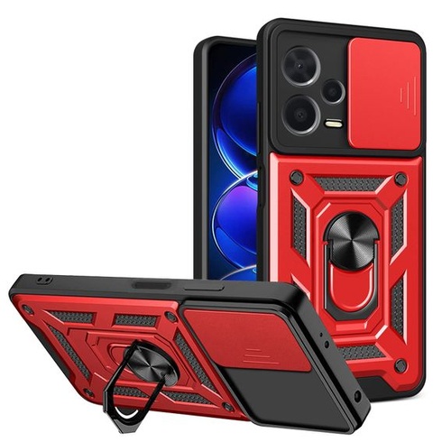 Puzdro ESTH® pre Xiaomi Poco X5/Redmi Note 12 s posuvným krytom fotoaparátu [Ochrana fotoaparátu]