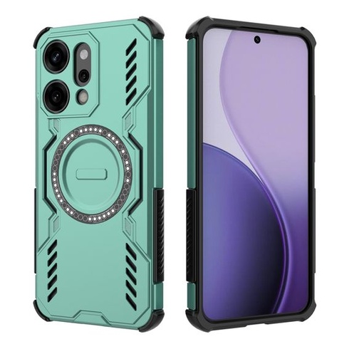 Magnetické puzdro pre Oppo Reno14 Pro, kompatibilné s MagSafe, nárazuvzdorné pevné puzdro s rohmi