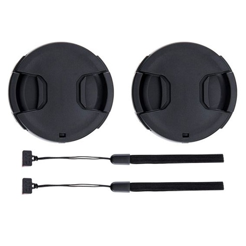 2 x 52mm krytky objektivů s úchytem pro 52mm objektivy o průměru 52 mm