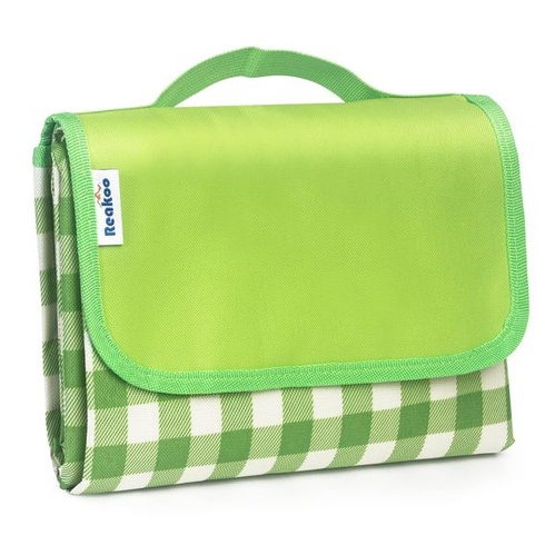 Pikniková deka reakoo 200x300 cm, XXL nepromokavá plážová deka, velká pikniková deka s rukojetí,