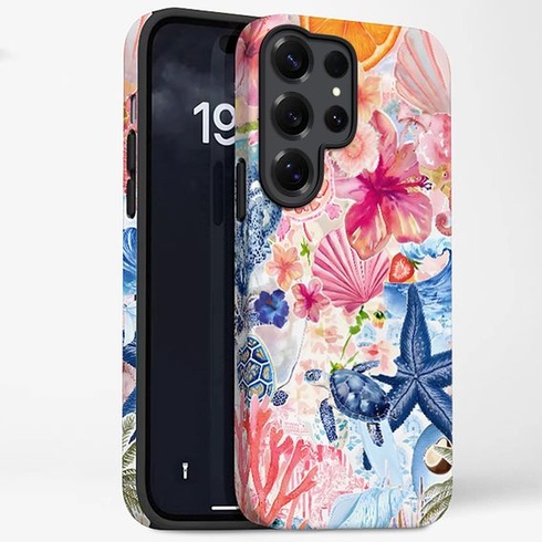 Puzdro na telefón Tawarror pre Samsung Galaxy S25 Ultra, 2 v 1 bohatý ochranný kryt z TPU + PC,
