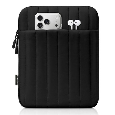 Puzdro na tablet Dadanism 9-11 palcov Puffy s polstrovaním, čierne