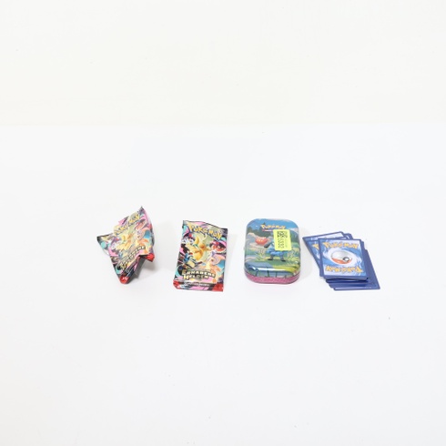 Kartová hra Pokémon Trading: Mini Tin Box Mega Evolution – Exalted Heroes: Riolu a Darumaka (1