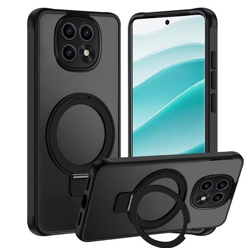 Puzdro na telefón Tawarror MagStand pre Xiaomi Redmi Note 14 Pre 5G, matné priesvitné magnetické