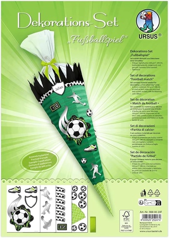 Kornout Ursus 988 00 20F fotbalový 4 ks