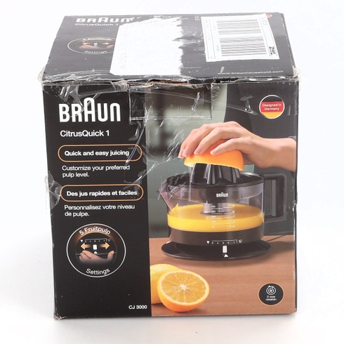 Odšťavňovač Braun CJ3000 černý