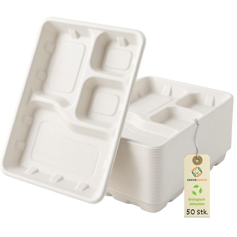 Taniere z bagasy, 4 priehradky – 245×220×42 mm