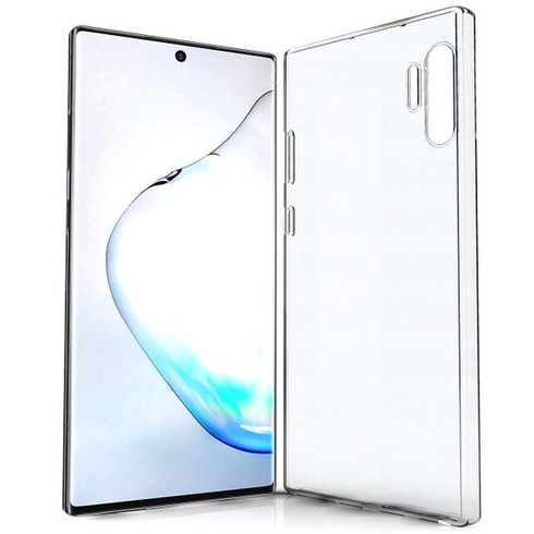 Puzdro na telefón N NEWTOP kompatibilné s Samsung Galaxy Note 10 Plus, mäkké TPU s priehľadným