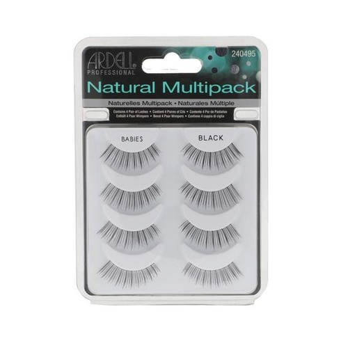 ARDELL 4 balenia Natural Babies Black, 25 g 4 páry (1 balenie)