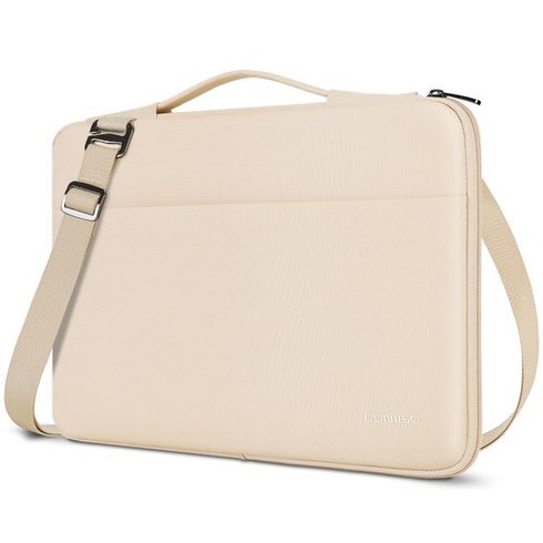 Taška na notebook DOMISO pre 15-palcový MacBook Air M5 2026/M4/M3/M2 14-palcový béžová