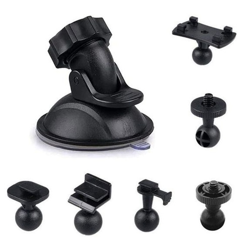 Držiak na palubnú kameru Alrens s prísavkou do auta, otočný o 360 stupňov pre palubnú kameru, držiak