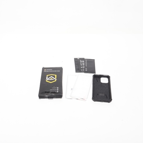 Puzdro Lanhiem pre iPhone 14 Pro Max s 2 ochranným tvrdeným sklom, 6 stôp vojenskej triedy,