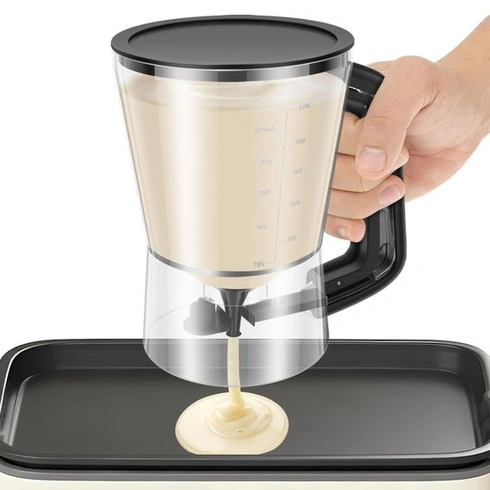 Dávkovač těsta na palačinky 1000 ml, na vafle, muffiny, palačinky