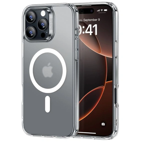 Púzdro ESR pre iPhone 16 Pro s MagSafe, ochrana proti žltnutiu, matný číry transparentný iPhone