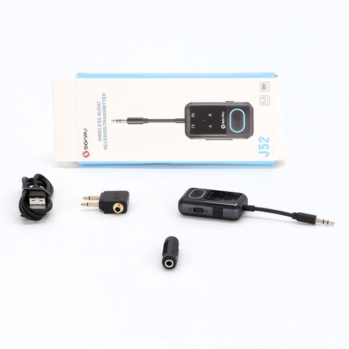 Bluetooth 5.3 adaptér vysielač/vysielač do lietadla, SONRU 2 v 1 Bluetooth vysielač/prijímač, jack