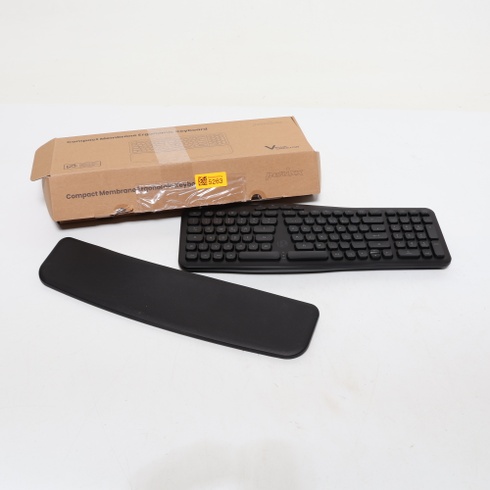 Perixx PERIBOARD-636DE Bezdrôtová ergonomická kompaktná klávesnica, tiché klávesy, technológia