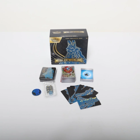 Kartová hra Pokémon Trainer Box: Mega Evolution: Lucario (1 promo karta s plnou grafikou, 9