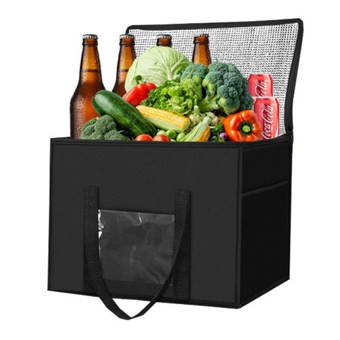 Veľká skladacia chladiaca taška 50L izolovaná taška chladiaci box košík na jedlo, veľká pikniková