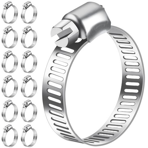 Hadicové spony Bolatus 19-29 mm, 12 ks. Hadicové spony z nerezové oceli 304 19-29 mm 12