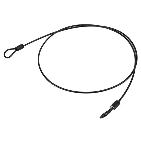 Bezpečnostní kabel Loop cable s očky pro jízdní kola a koloběžky, vnitřní ocelový drát, vnější