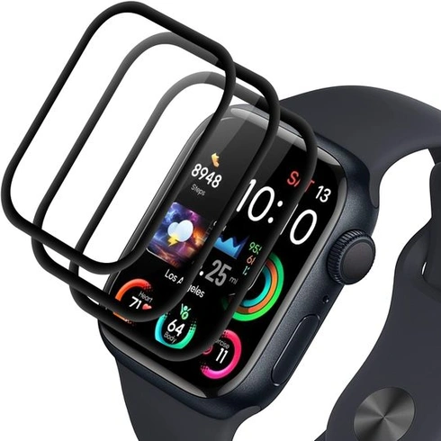 Ochranná fólie Elecshion pro Apple Watch Series 1/2/3 42 mm, tvrdost 9H, odolná proti poškrábání
