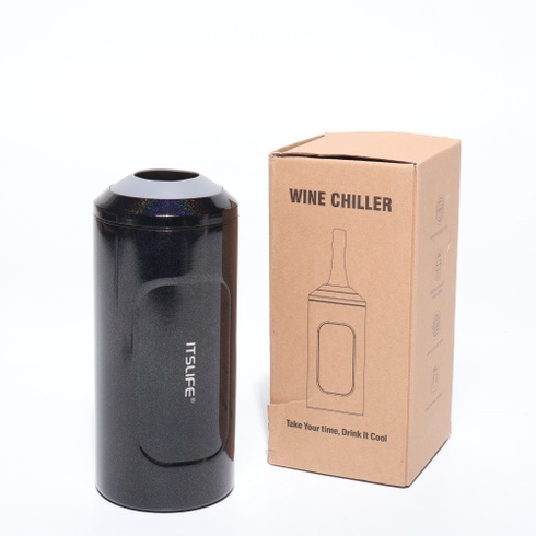 Chladič na víno s víkem - 750 ml Itslife