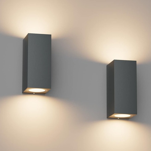 Nástěnná venkovní svítidla Klighten 2 ks
