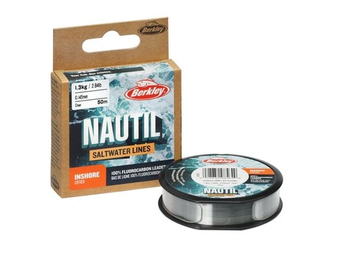 Berkley Nautil Inshore Fluorocarbon Angelschnur, průhledný 0,22 mm | 3,5 kg | 50 m