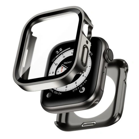 Voděodolné pouzdro 2 v 1 pro Apple Watch Series 11/10 46 mm z titanové oceli
