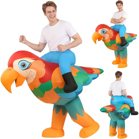 Pánský kostým AOOWU papoušek