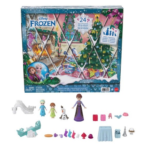 Mattel Disney Ledové království Mladé Anna a Elsa Mini adventní ...