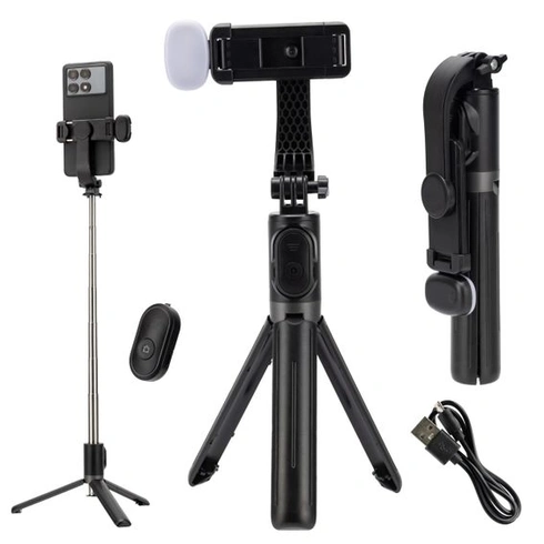 Univerzální stativ Cabo pro smartphone, nastavitelný 15-70 cm - Stojan na telefon s pouzdrem -