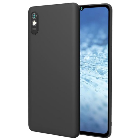 NOVÝ kryt pro Xiaomi Redmi 9A, černý silikon, nárazuvzdorný, Redmi 9A 6,53 palce, černý