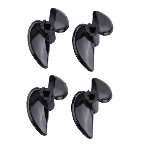 2listé vrtule, 4 x 40 mm CNC 2listé poloponorné vrtule, plastové elektrické príslušenstvo pre RC
