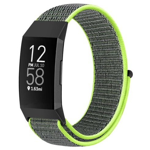 Nylonový náramok Runostrich kompatibilný s Fitbit Charge 4/Charge 3/SE, mäkký náhradný náramok,