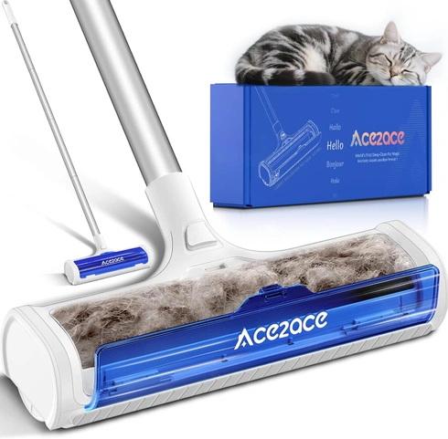 ACE2ACE Kartáč na koberec, zvířecí chlupy