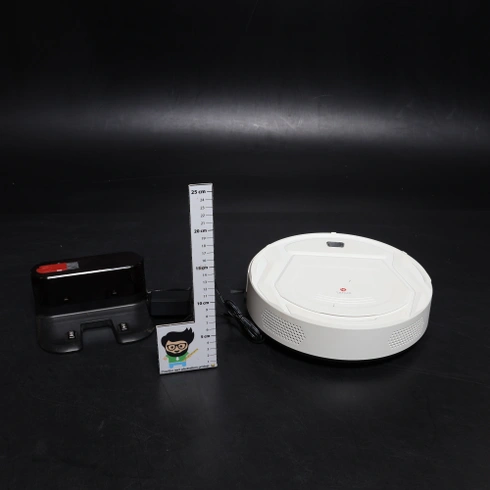 Robotický vysávač Lefant M210 biely kruhový