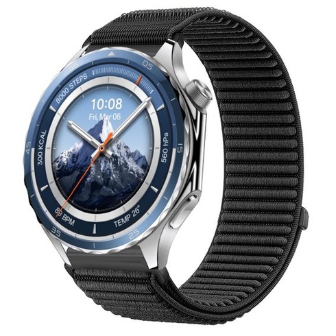 Náramek GIOPUEY kompatibilní s OnePlus Watch 3, nylonový náhradní řemínek pro venkovní sportovní