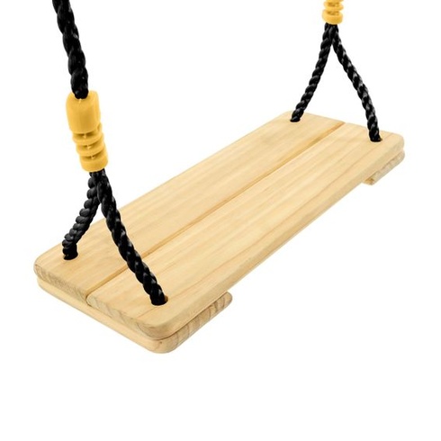 Dřevěná a lanová houpačka pro výšku rámu 190 – 250 cm