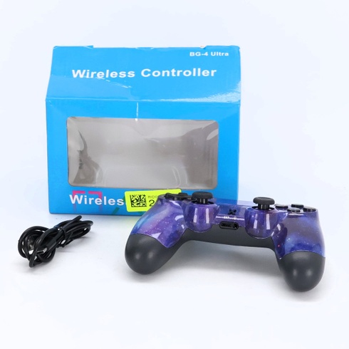 Bezdrátový ovladač Suoxiom pro PS4/PC, modrý
