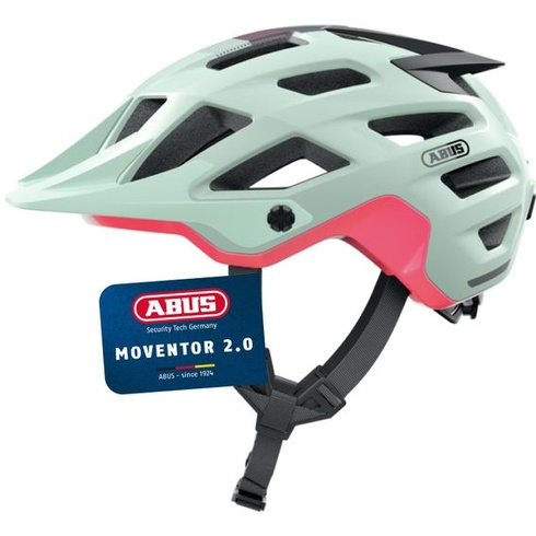 Prilba ABUS MTB Moventor 2.0 - Pohodlná cyklistická prilba pre jazdu v teréne - All-mountain prilba