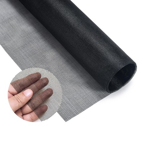Sieť proti hmyzu zo sklených vlákien, predáva sa po metráži, 120x250cm, čierna, ochranná sieťovina
