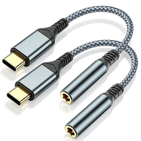 USB-C na 3,5 mm jack pre slúchadlá, audio adaptér AUX z USB-C na 3,5 mm jack pre slúchadlá,