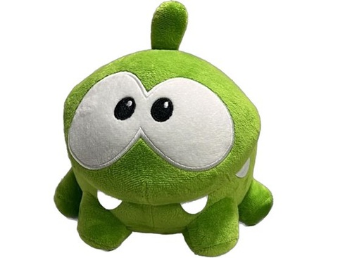 Plyšová hračka Om Nom zelená
