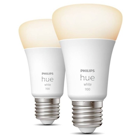 Philips LED žiarovka E27 Hue 2ks 9,5 W 75 W teplá biela 2700K stmievateľná
