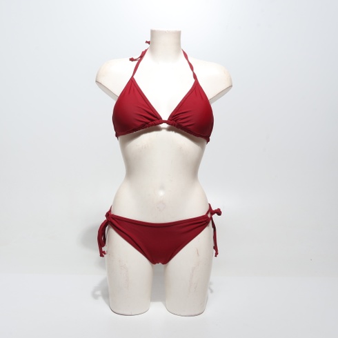 Dámske bikiny Durio vínové veľ. S (36)