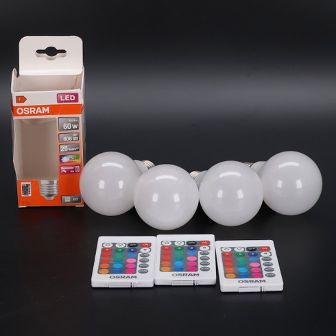 LED žiarovka OSRAM STAR+ RGBW s päticou E27