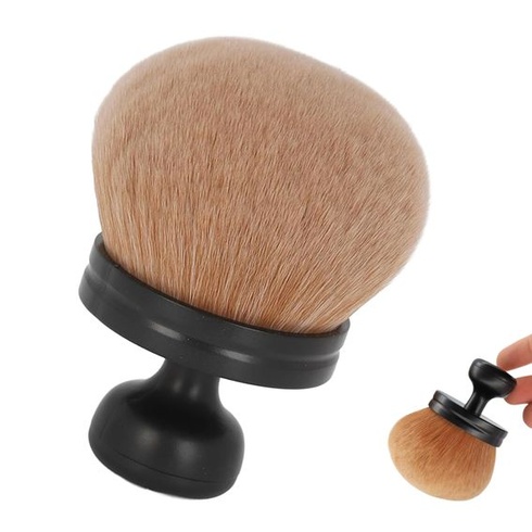 Extra veľký samoopaľovací štetec, 3-palcová široká hlavica oválneho kabuki štetca na make-up,