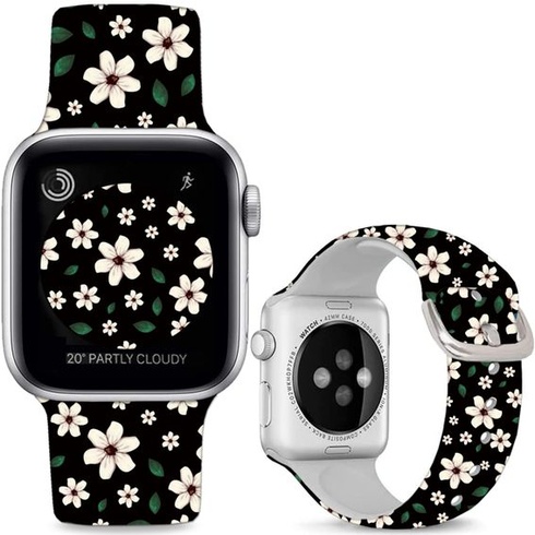 Športové mäkké silikónové remienky kompatibilné s Apple Watch 49mm / Ultra 46mm 45mm 44mm 42mm 41mm