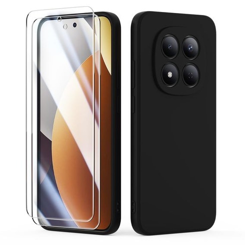 Puzdro pre Xiaomi Redmi Note 15 4G/5G, tenké mäkké TPU nárazuvzdorné tekuté silikónové puzdro,